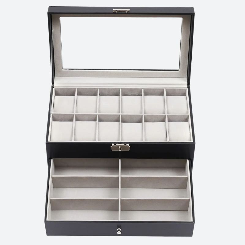 Boîte à montre Cuir et Rangement