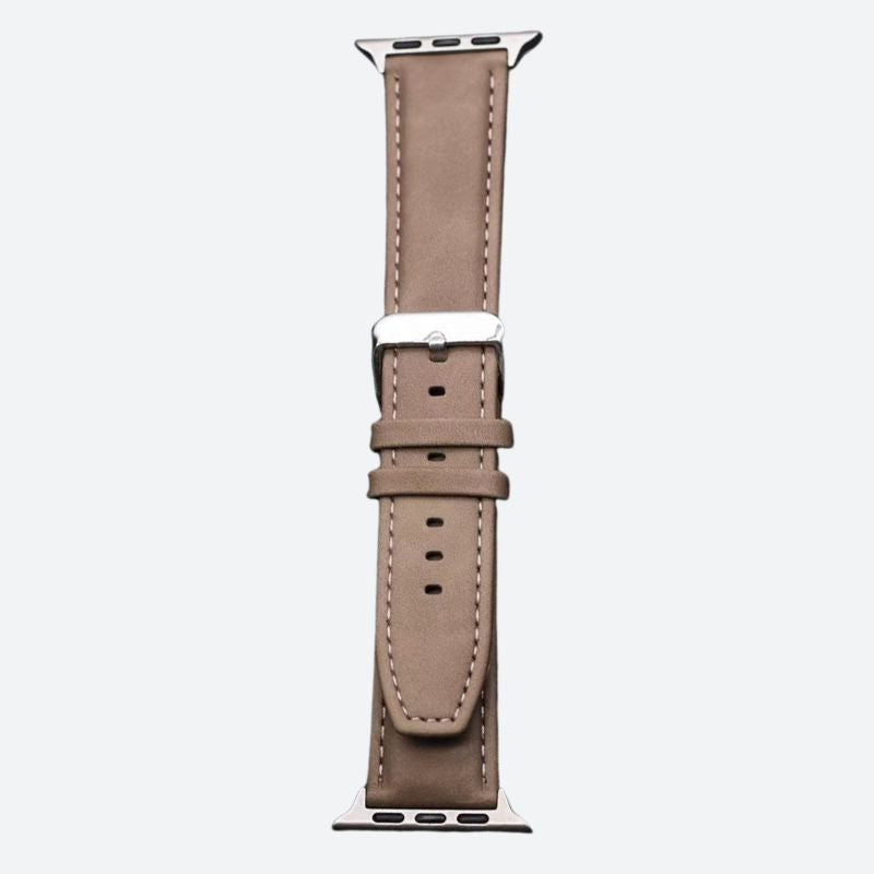 Bracelet Montre Cuir et Silicone