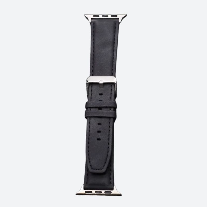 Bracelet Montre Cuir et Silicone