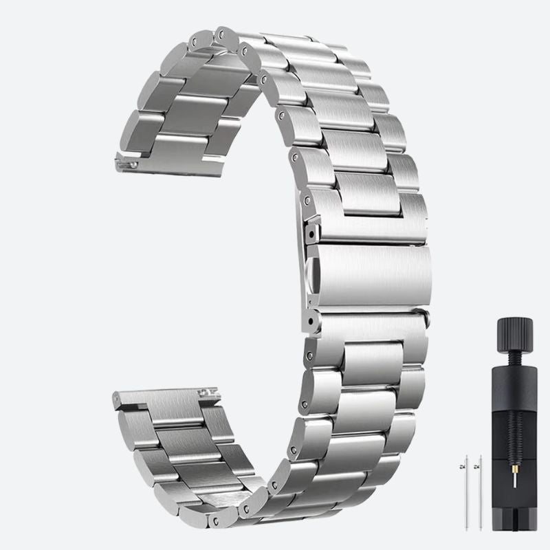 Bracelet montre connectée Acier Maillons