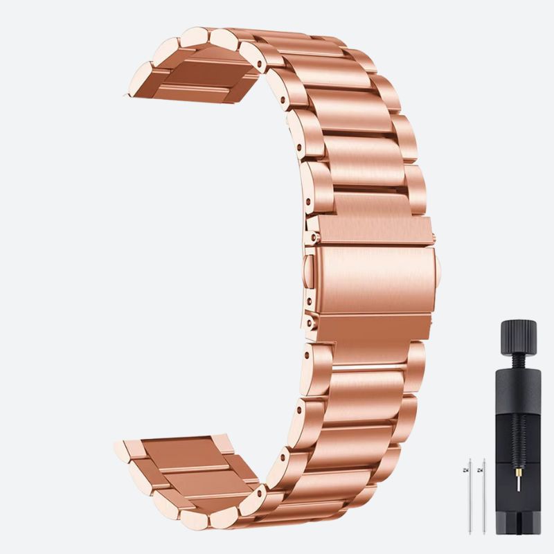 Bracelet montre connectée Acier Maillons
