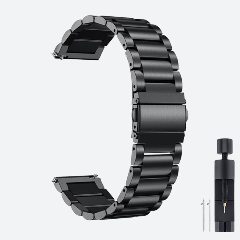 Bracelet montre connectée Acier Maillons
