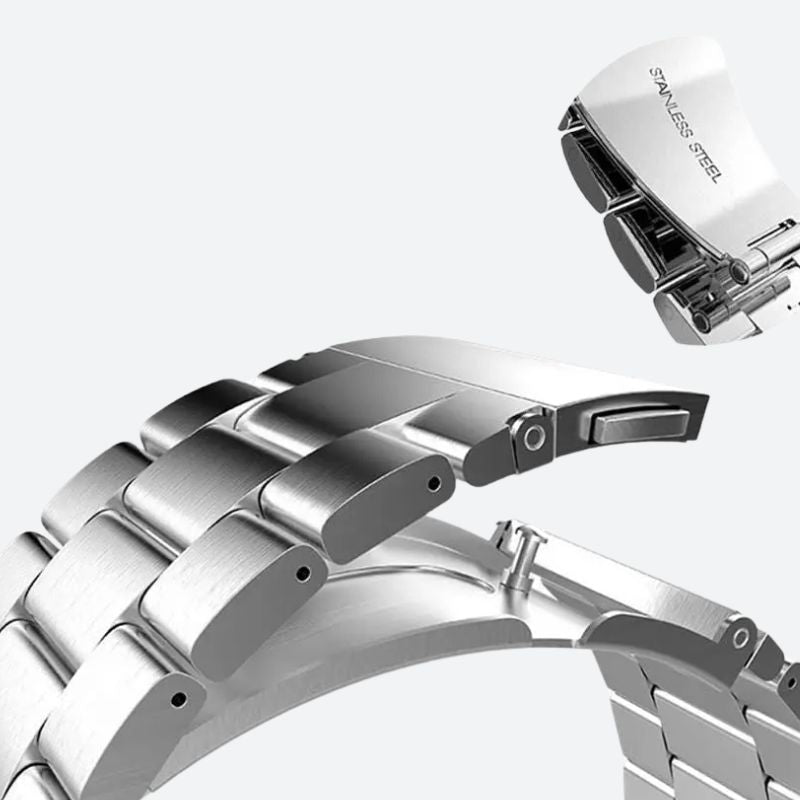 Bracelet montre connectée Acier Maillons