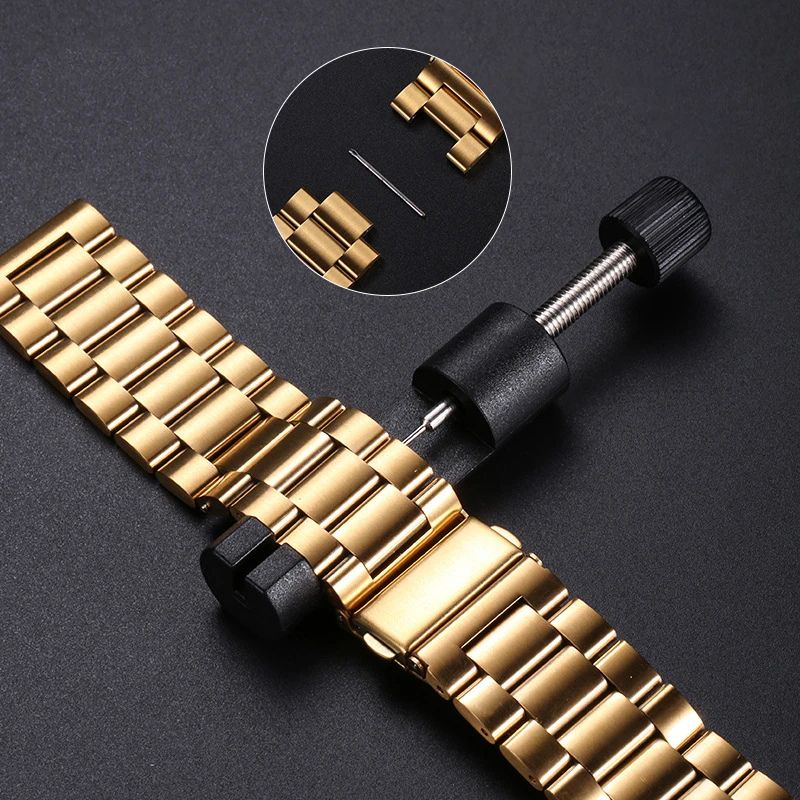 Bracelet montre connectée Acier Maillons