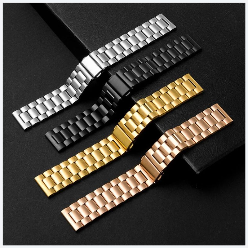 Bracelet montre connectée Acier Maillons