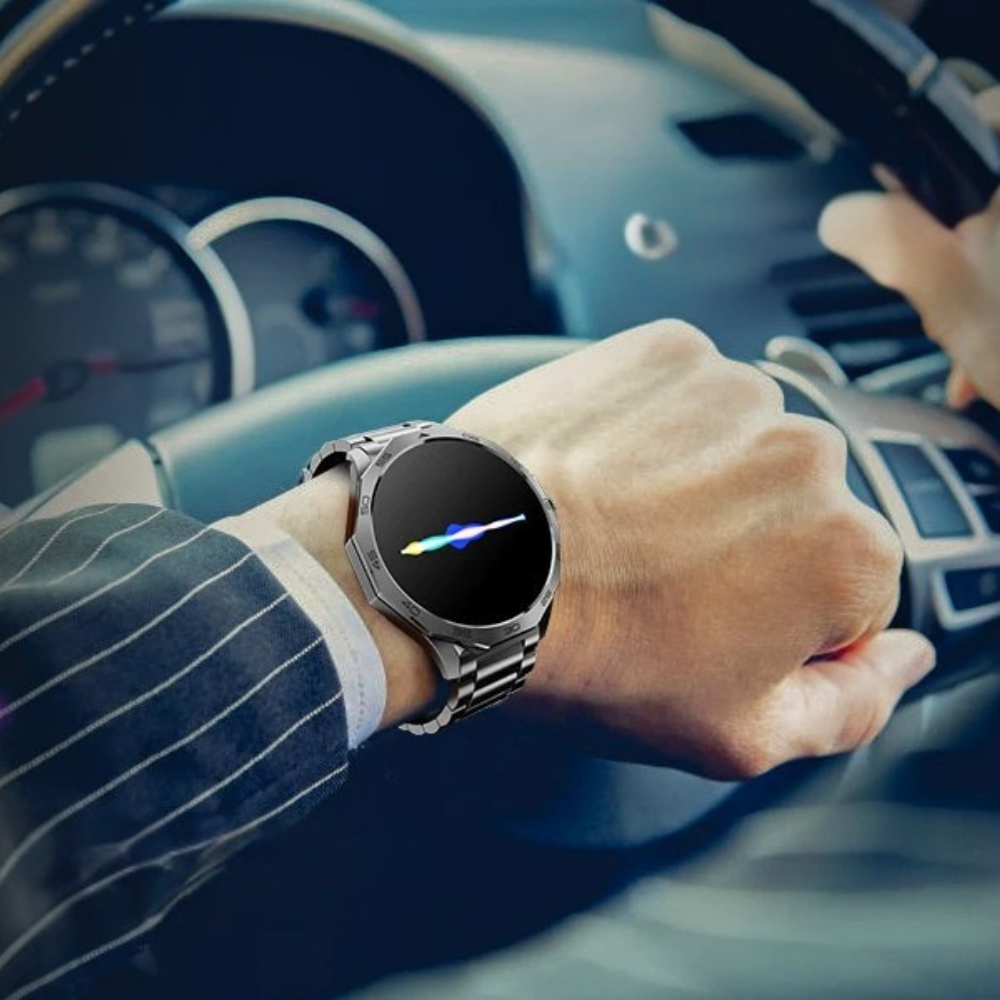 Montre Connectée Homme Écran Rond 1.85