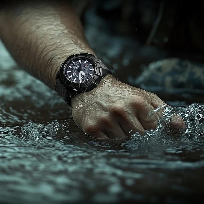 Montre Homme Solaire Chronographe