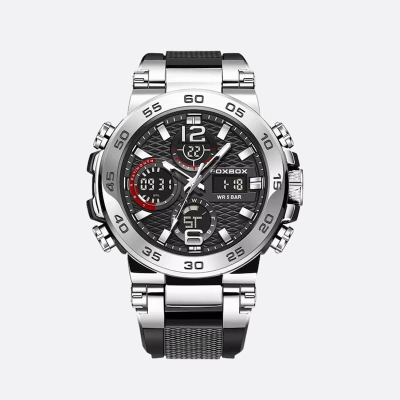 Montre Homme Sport Quartz Luxe 46mm