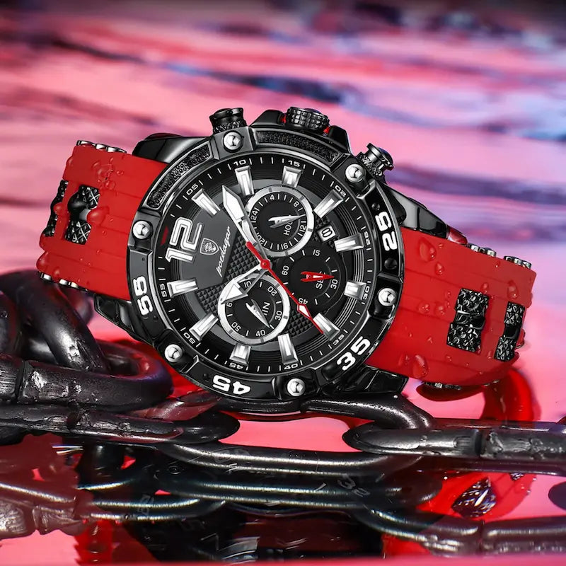 Montre Sport Homme Style Racing Cadran Sport
