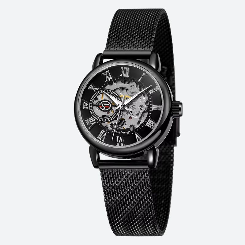 Montre_Squelette_Femme_Ronde_Metal_3