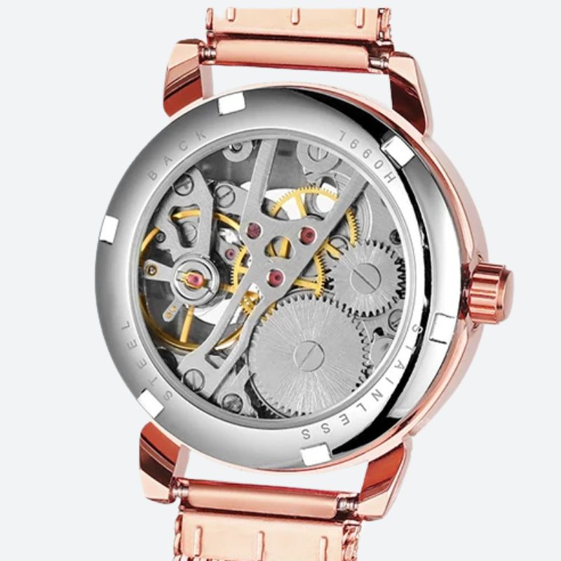 Montre_Squelette_Femme_Ronde_Metal_7