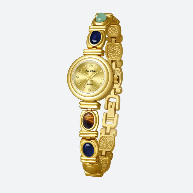 Montre_Vintage_Femme_Ornee_pierres_naturelles_2
