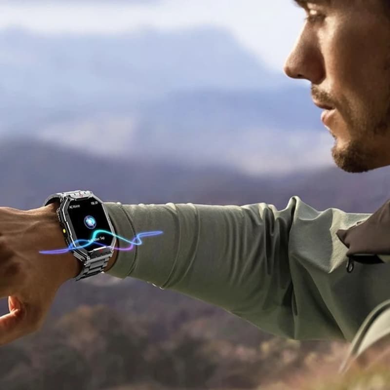 Montre connectée pour homme style outdoor