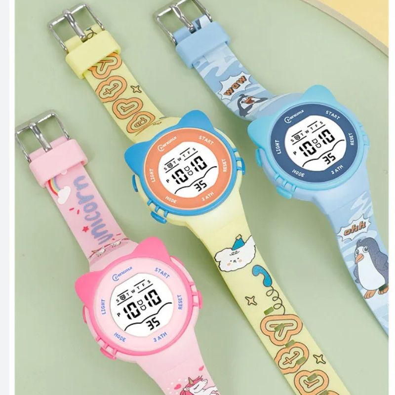 Montre digitale enfant Animaux Mignons