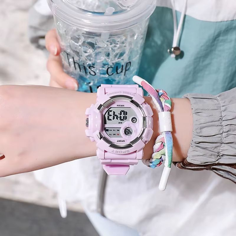 Montre digitale enfant Antichoc Chronomètre