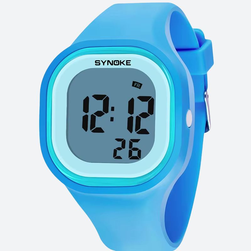 Montre digitale enfant Souple Étanchéité 50m