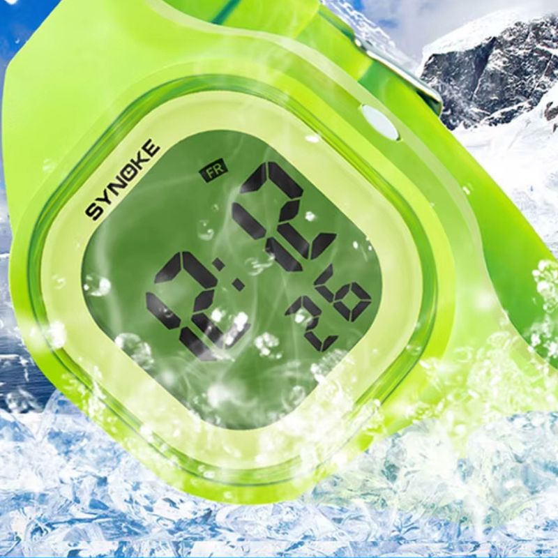 Montre digitale enfant Souple Étanchéité 50m