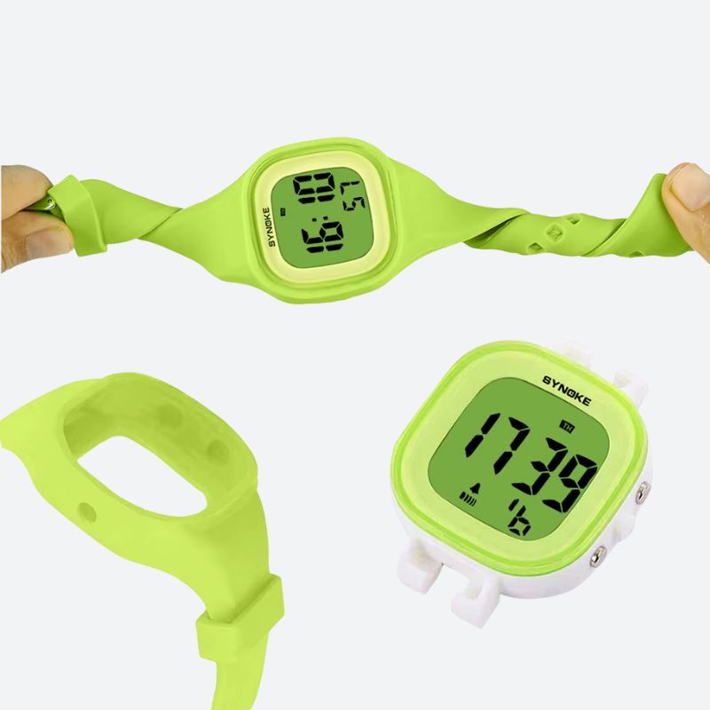 Montre digitale enfant Souple Étanchéité 50m