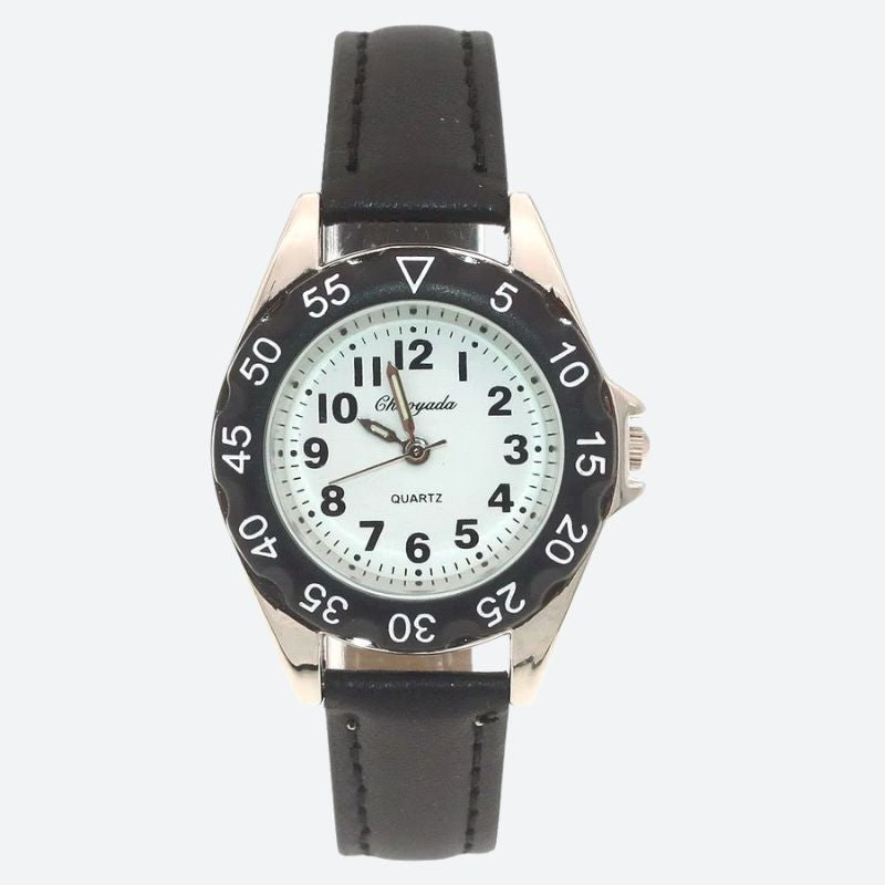 Montre éducative enfant Cuir Quartz
