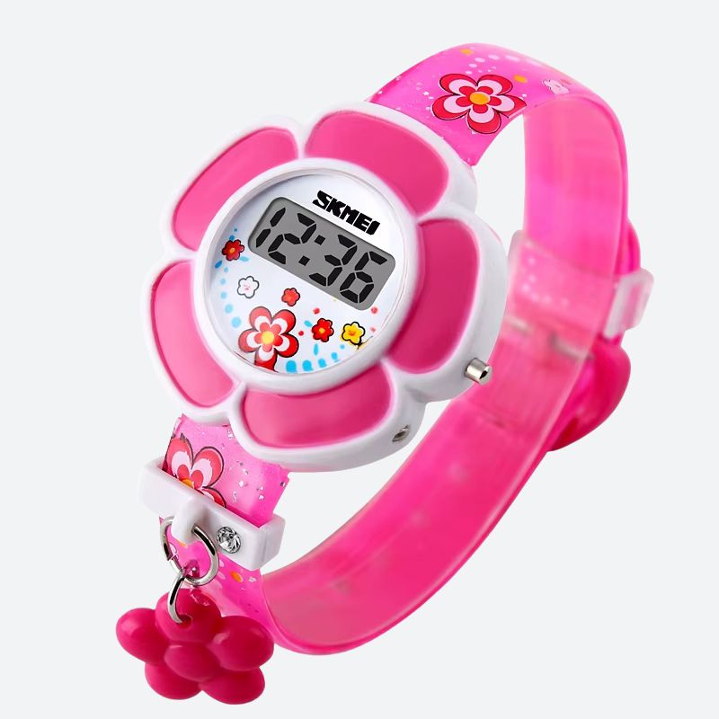 Montre éducative enfant Digitale Fleur