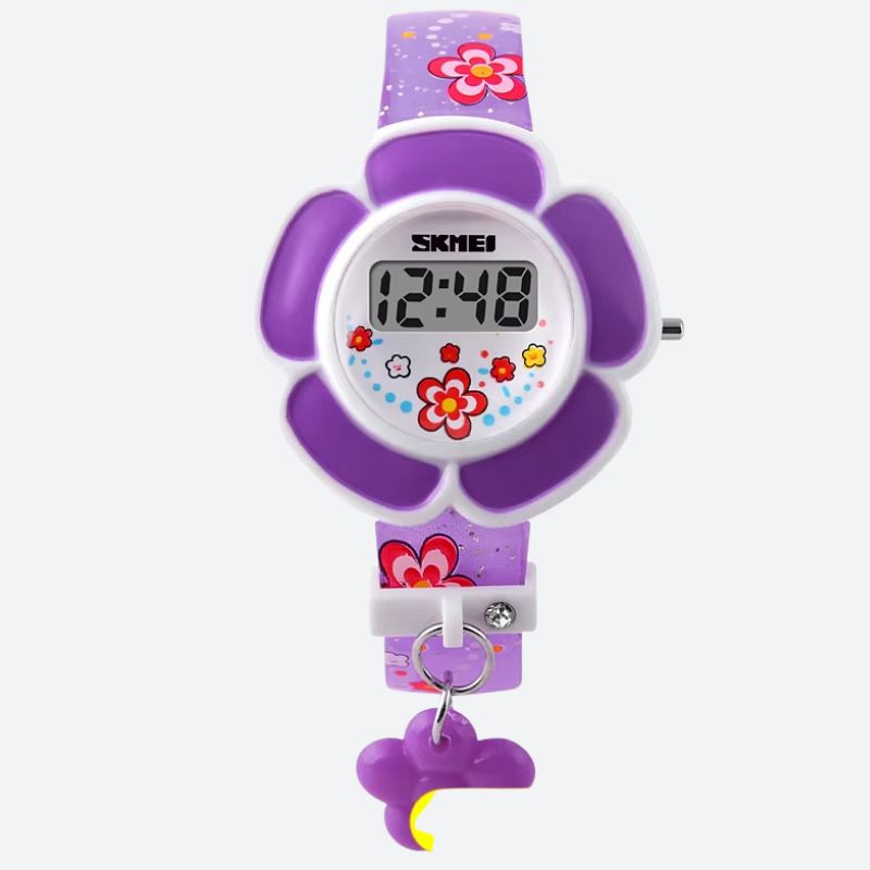 Montre éducative enfant Digitale Fleur