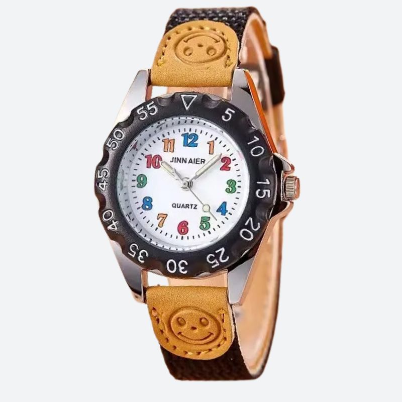 Montre éducative enfant Quartz Bicolore