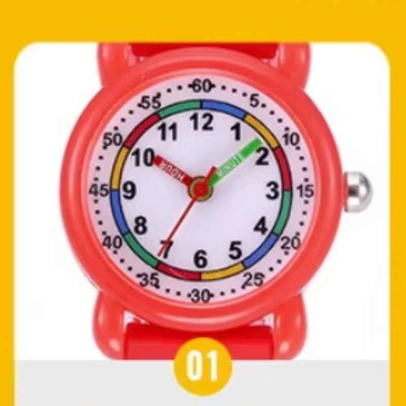 Montre éducative enfant Silicone Étanche