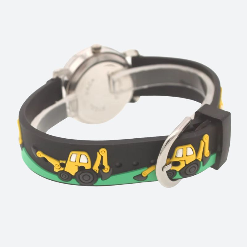 Montre enfant 3 ans Silicone Étanche Tracteur