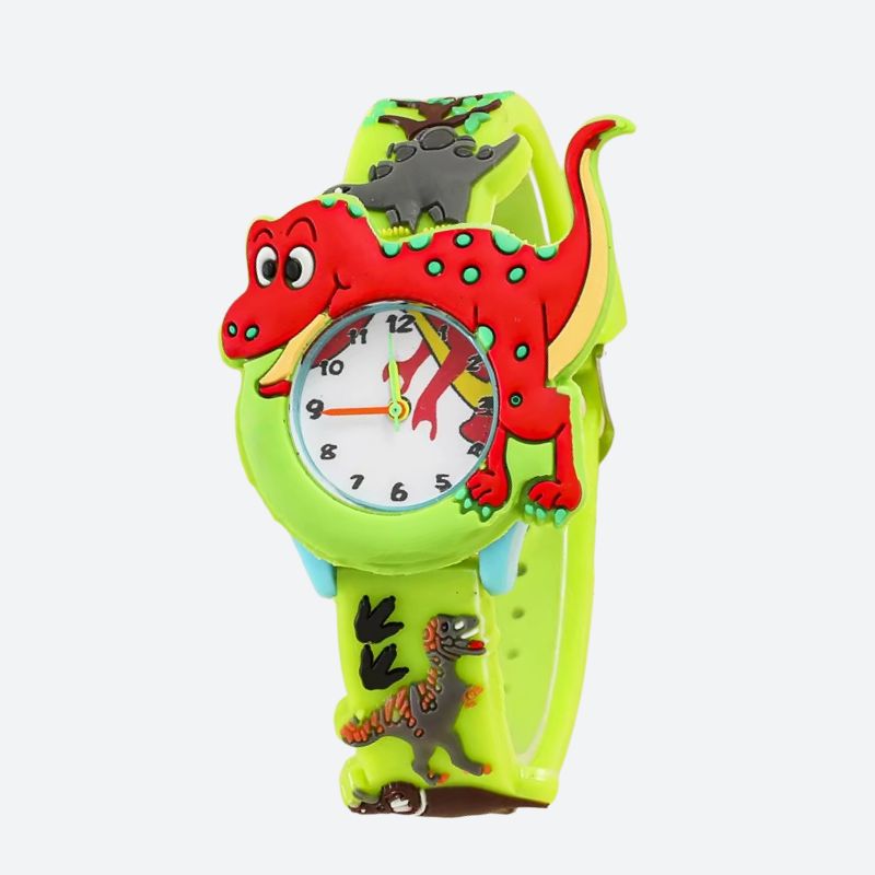 Montre enfant 5 ans Dinosaure Quartz