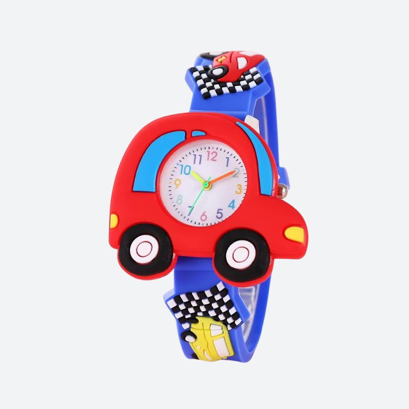 Montre enfant 5 ans Quartz Voiture