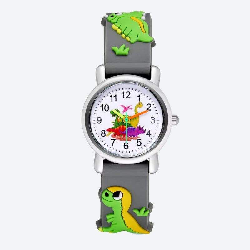 Montre enfant 5 ans Silicone Dinosaure