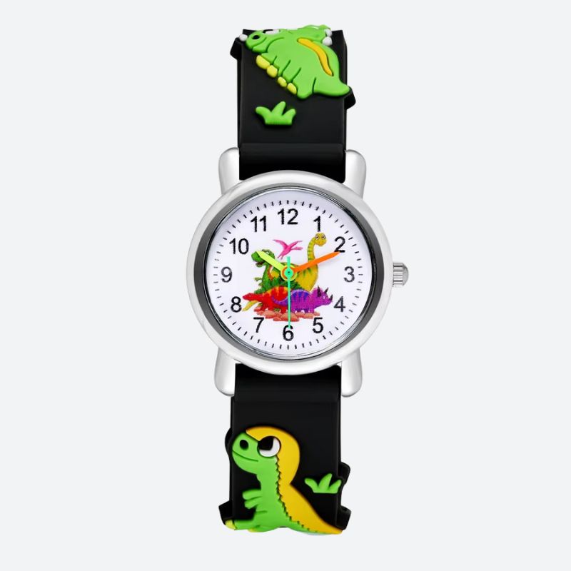 Montre enfant 5 ans Silicone Dinosaure
