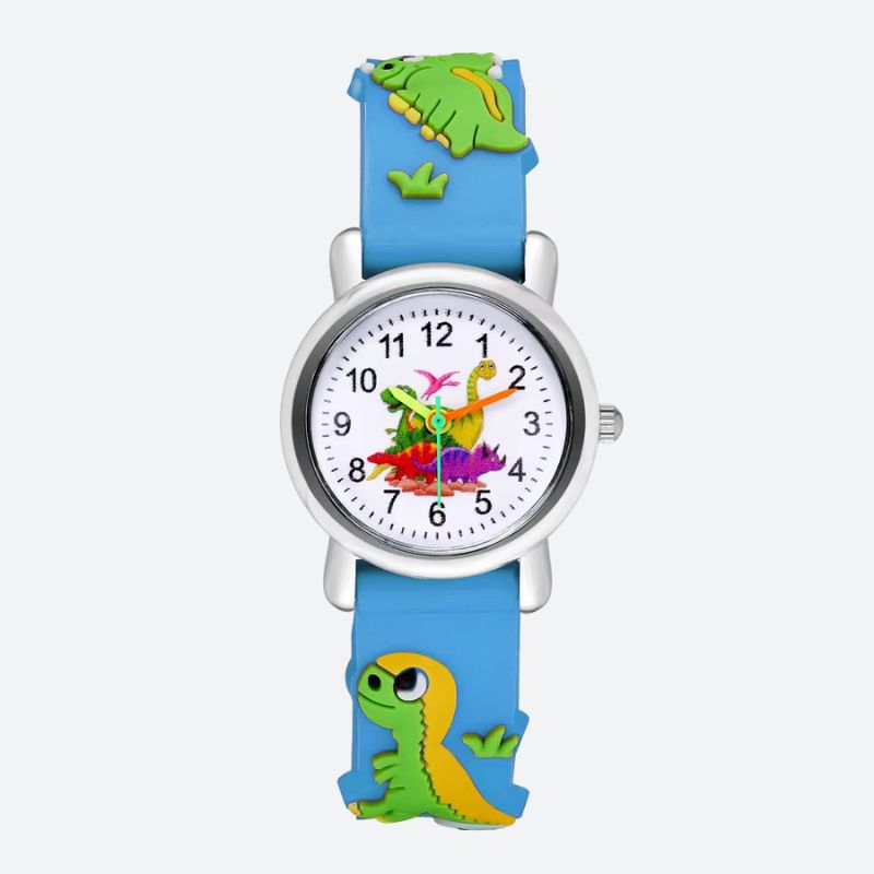 Montre enfant 5 ans Silicone Dinosaure
