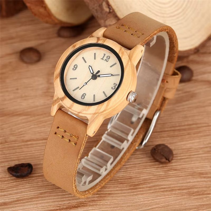 Montre_femme_bois_Minimaliste_Cuir_4