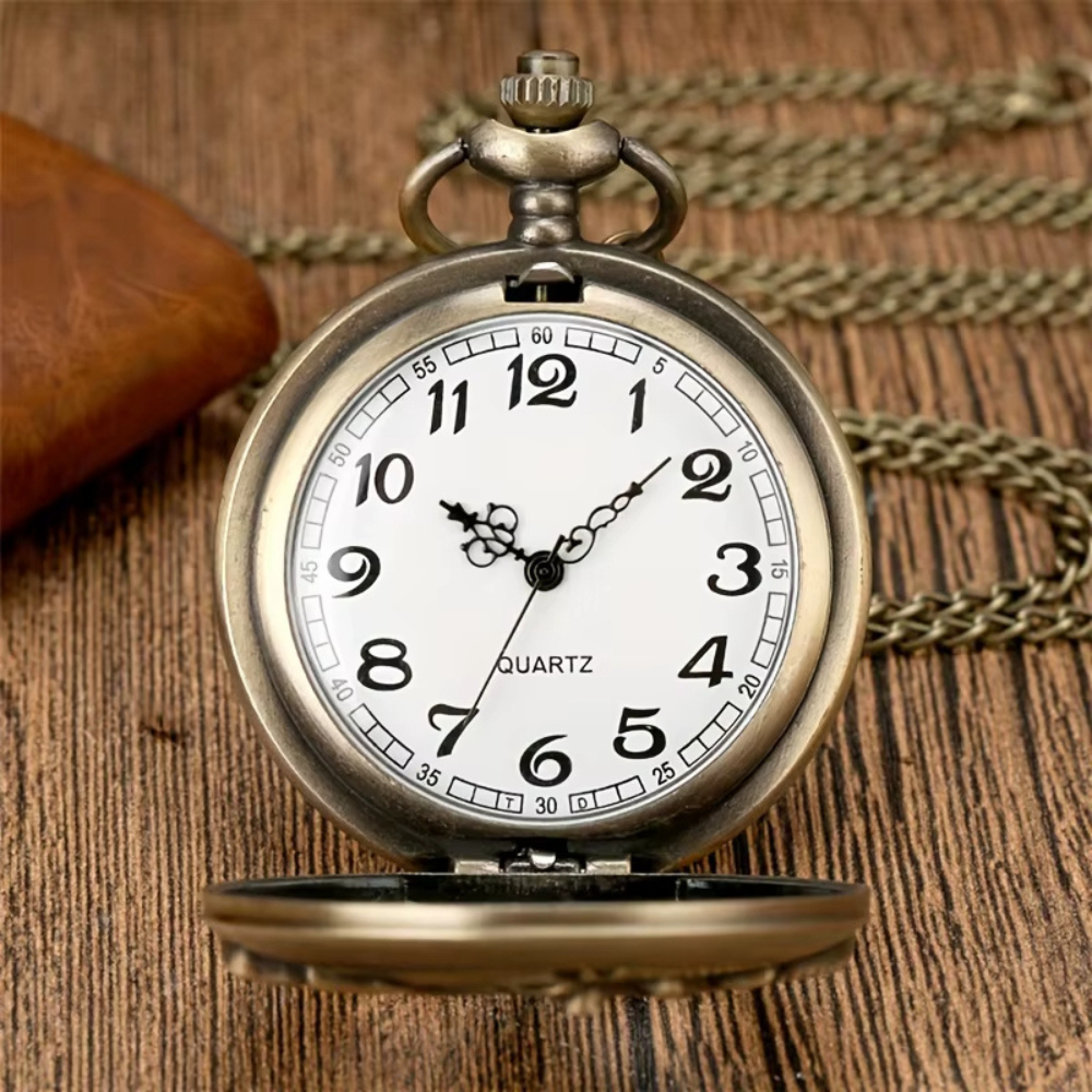 Montre à gousset Steampunk Homme Engrenages