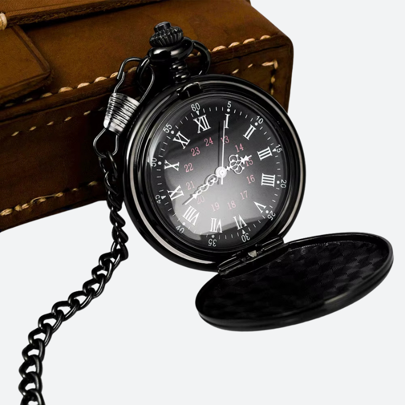 Montre_gousset_femme_cadran_noir_1
