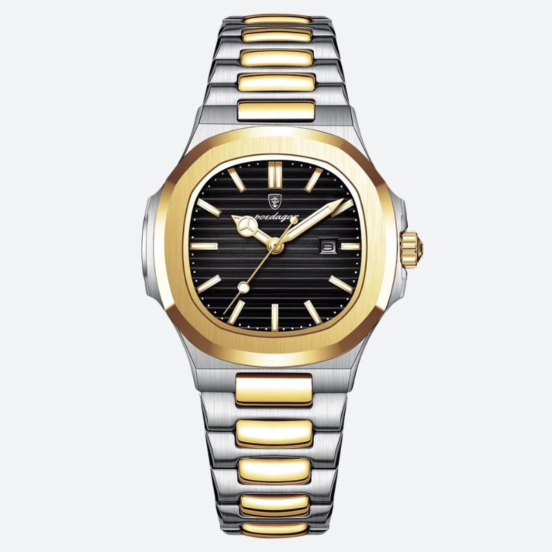 Montre_luxe_femme_Metal_Bicolore_3