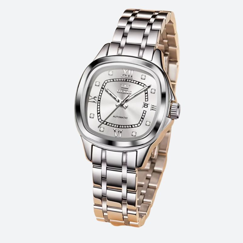 Montre_mecanique_femme_Tonneau_Bicolore_1