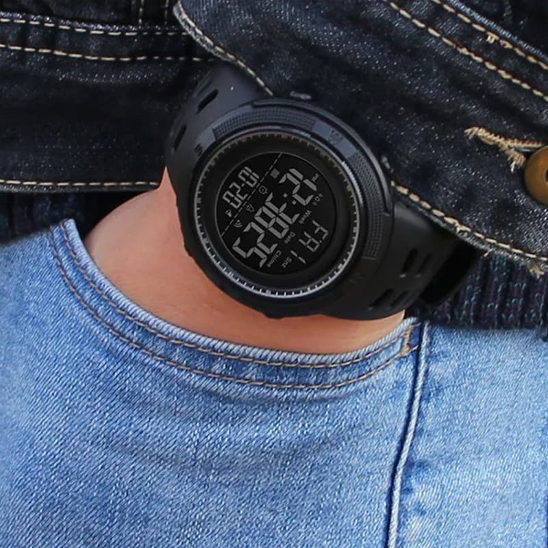 Montre militaire Digitale Homme 50MM