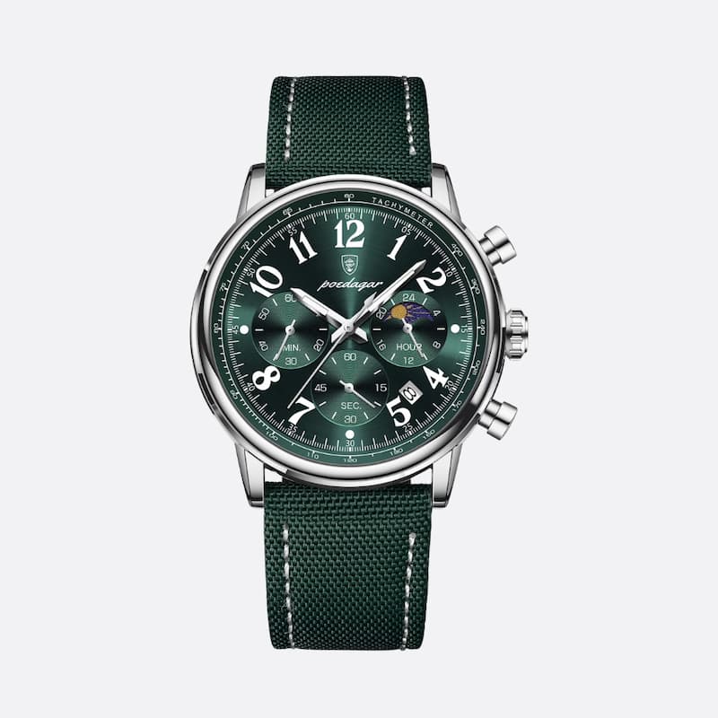 Montre militaire chronographe homme avec bracelet nylon
