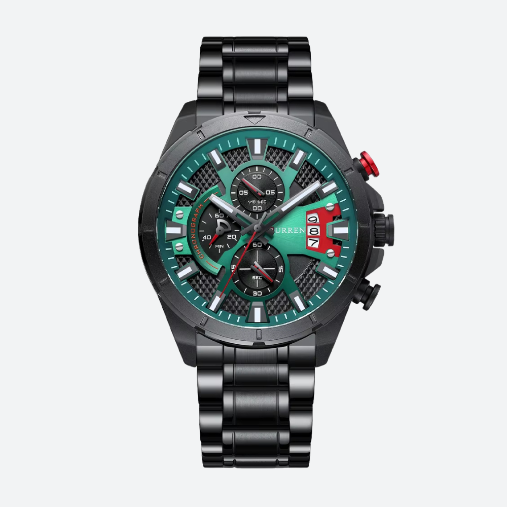 Montre Sport Chronographe Style Racing