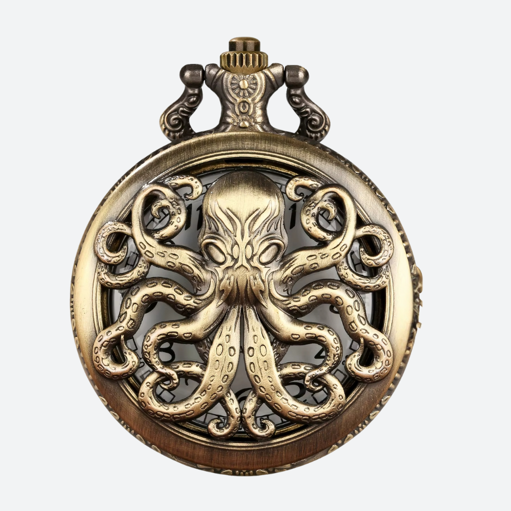 Montre à gousset Homme Vintage Kraken
