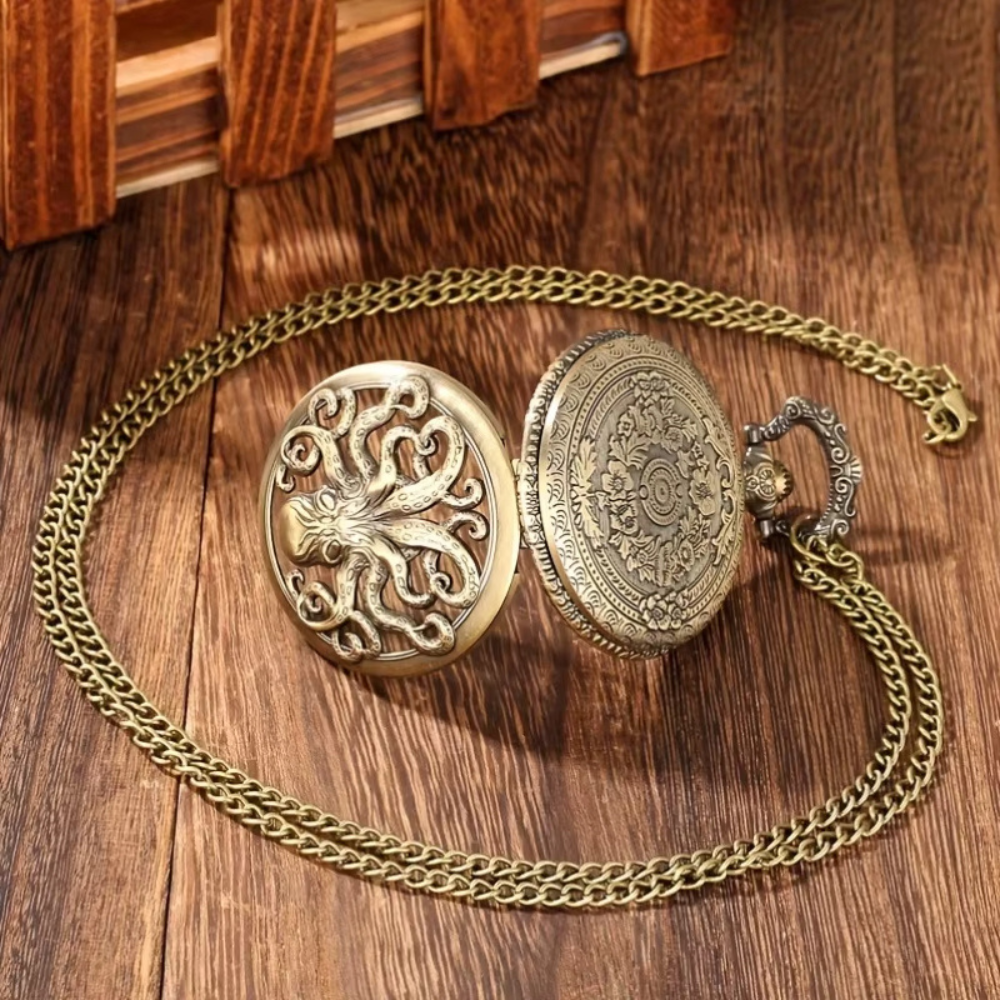 Montre à gousset Homme Vintage Kraken