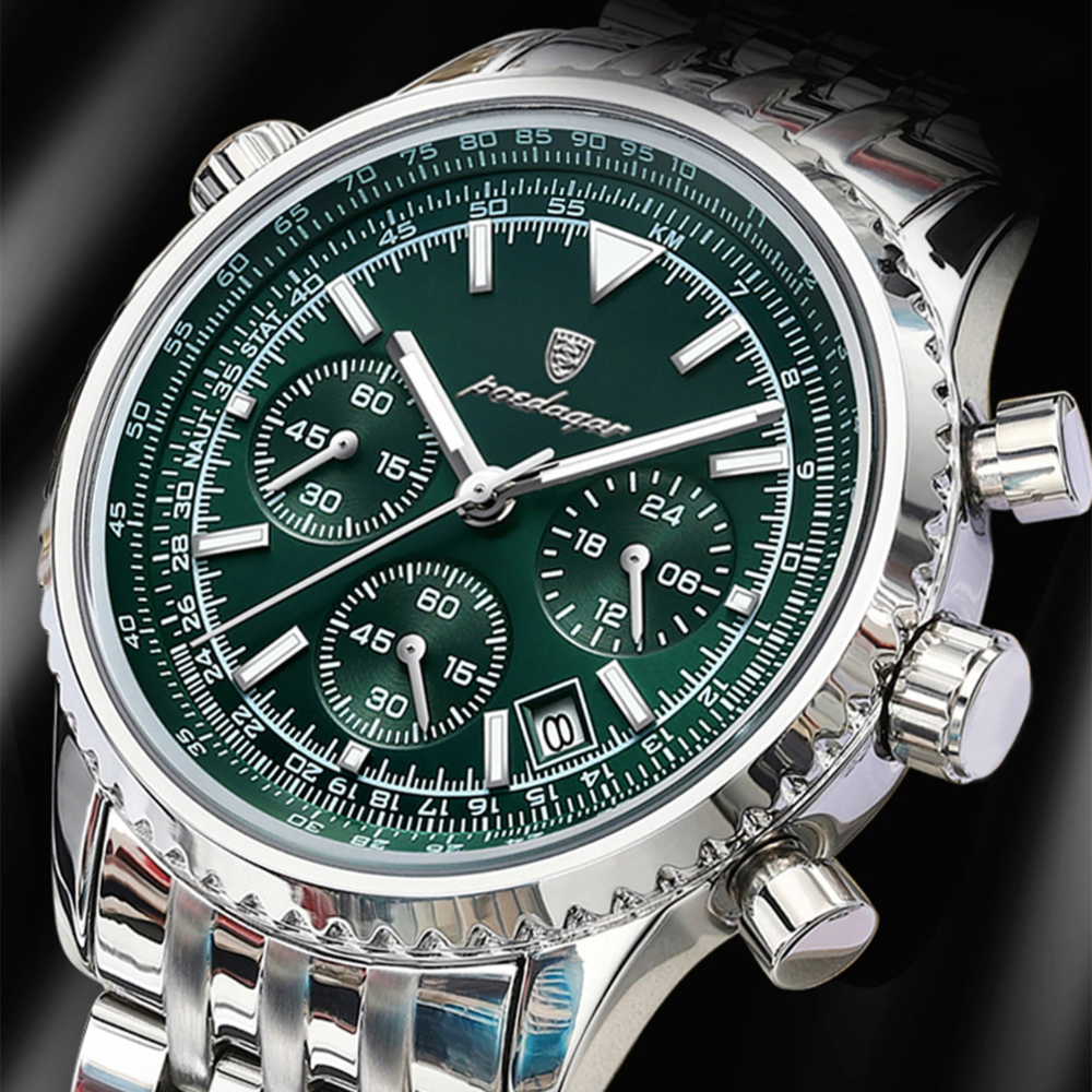 Montre Luxe chronographe homme, Style Sport