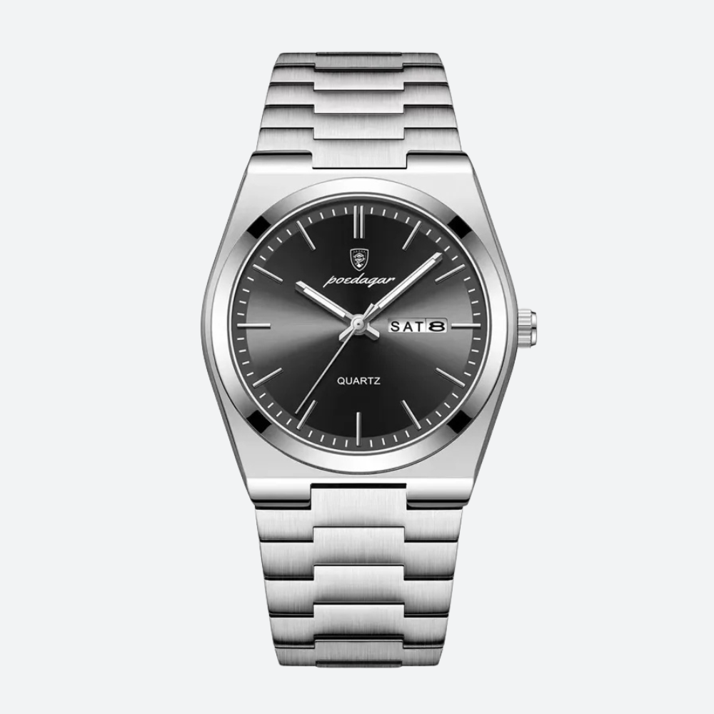 Montre Luxe Homme Quartz Design Moderne