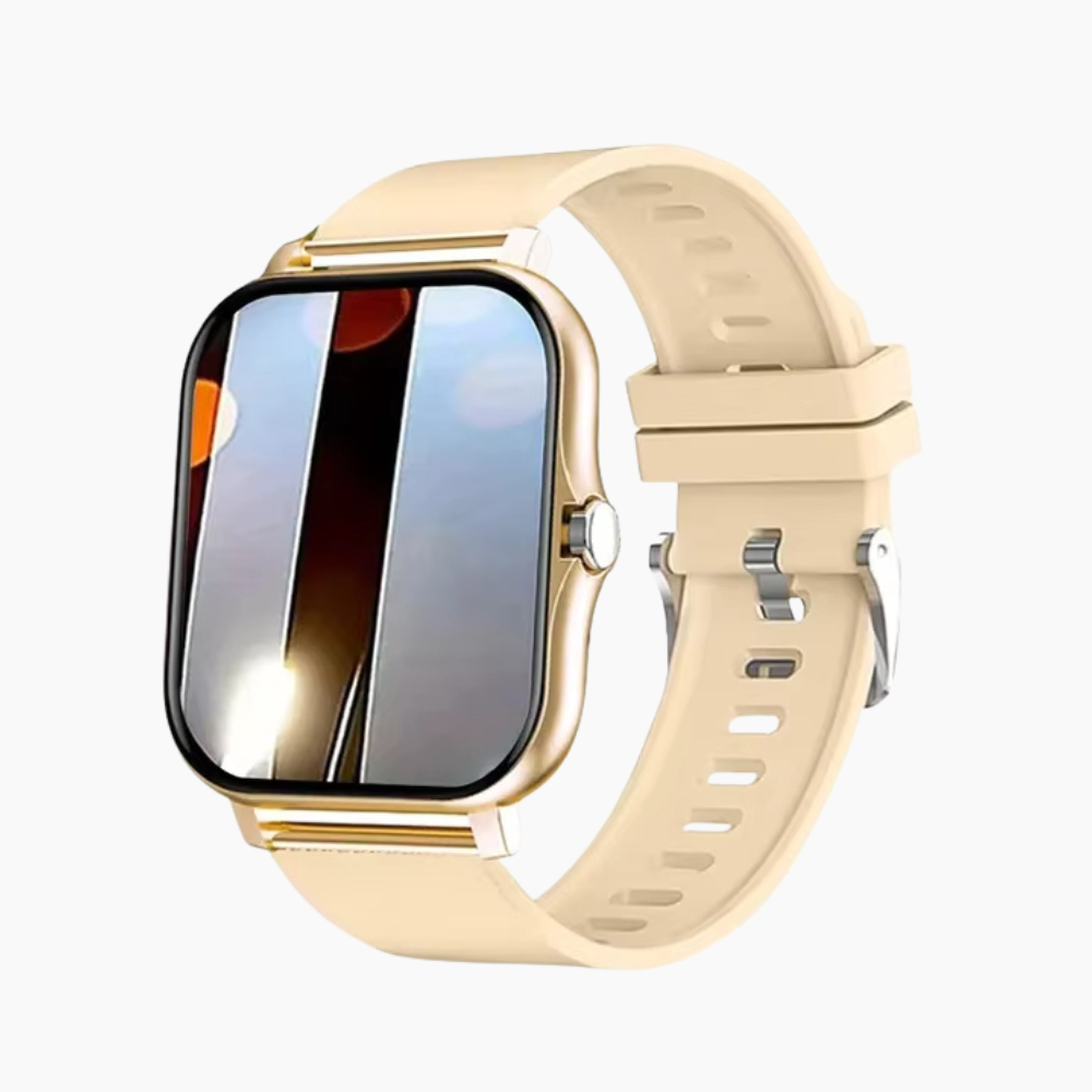 Montre Connectée Homme Écran Tactile, Suivi Santé et Notifications