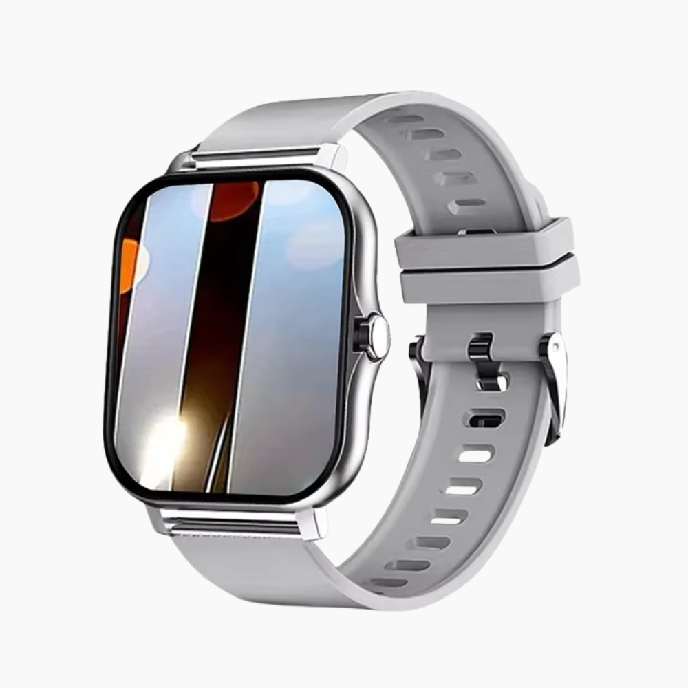 Montre Connectée Homme Écran Tactile, Suivi Santé et Notifications