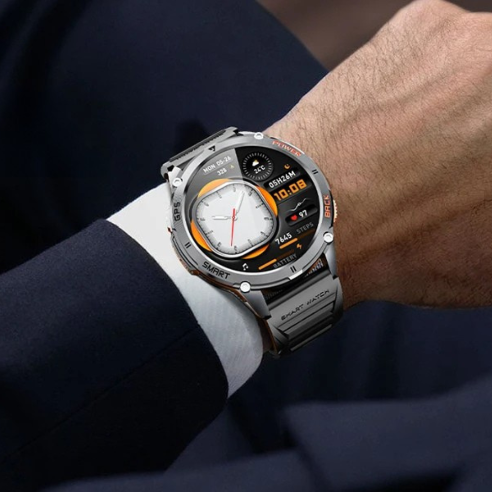 Montre Connectée Homme 1,43 Sport et Santé