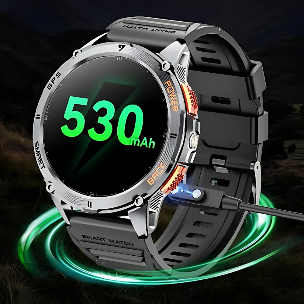 Montre Connectée Homme 1,43 Sport et Santé