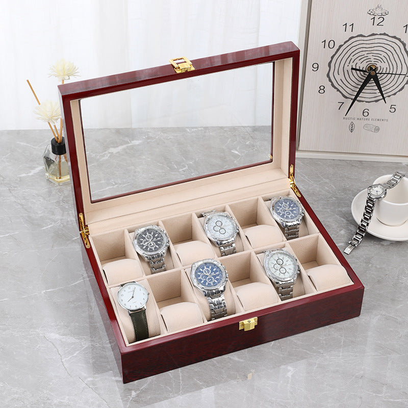 Boite à Montre de luxe en Bois